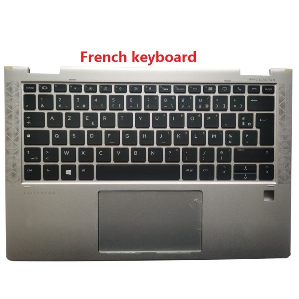 HP EliteBook X360 1030G3 1030 G3 With Touchpad Backlight French Laptop Keyboard FR Azerty Layout