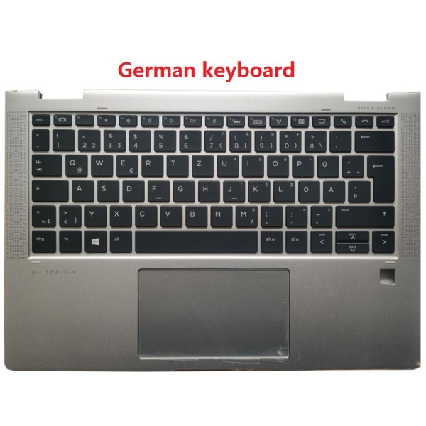 HP EliteBook X360 1030G3 1030 G3 with touchpad backlight Germany Laptop Keyboard GR Layout 2B-BB908Q100