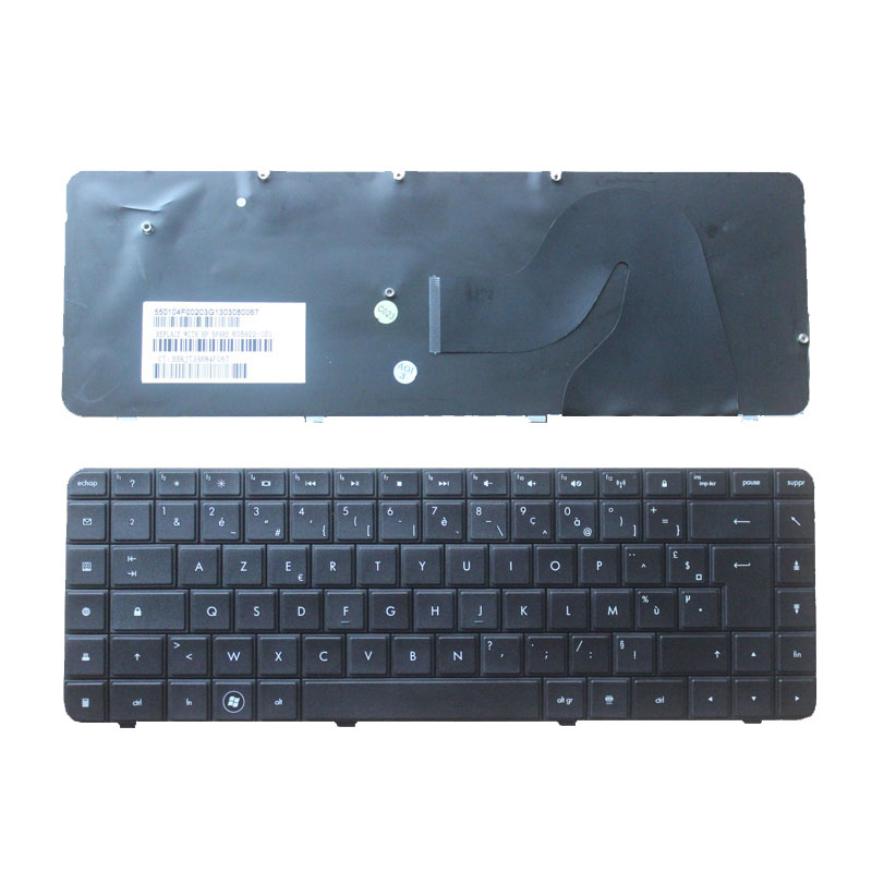 HP Compaq Presario CQ56 G56 CQ62 G62 AX6 French keyboard 605922-051 Fr Azerty Layout