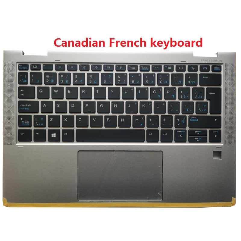 HP EliteBook X360 1030G3 1030 G3 With Touchpad Backlight Canada French Laptop Keyboard CA Layout 45Y0PTATO20 L10857-D81